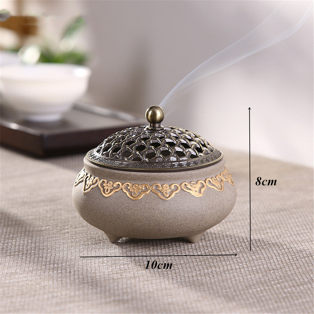 Ceramic Mosquito Repellent Incense Burner