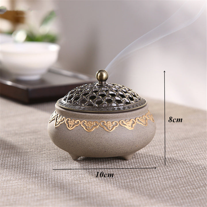 Ceramic Mosquito Repellent Incense Burner