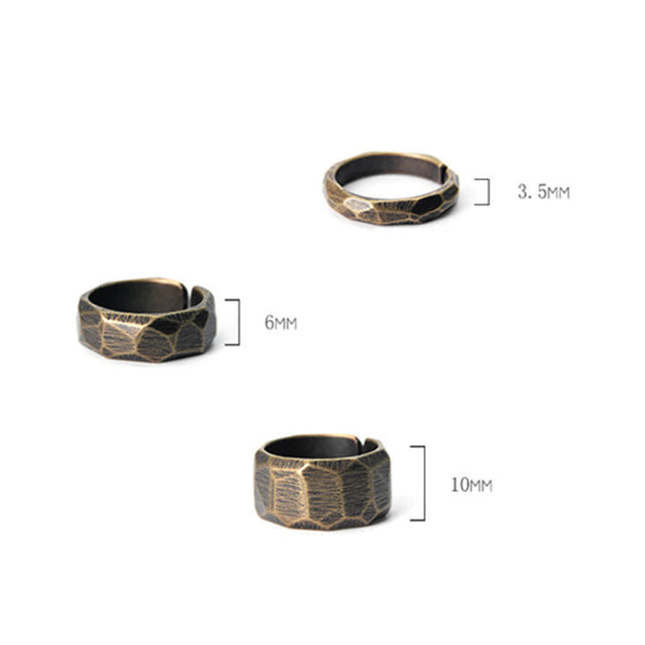 Tibetan simple copper ring — view 24
