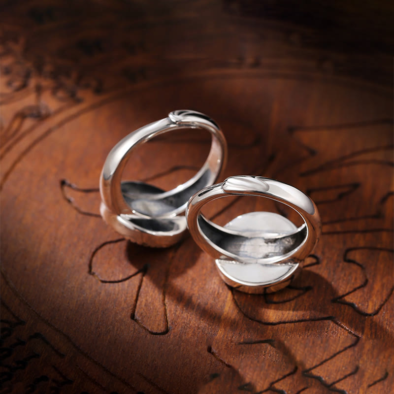 Tibetan mantra rotatable ring — view 21