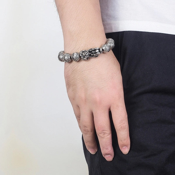 Buddha Stones Tibetan FengShui PiXiu Wealth Bracelet Bracelet BS 6