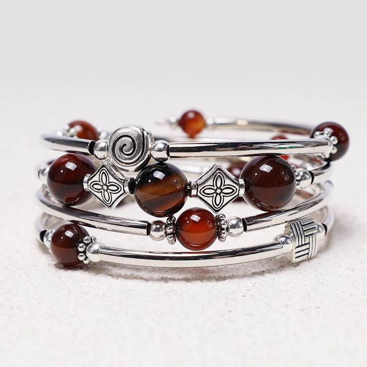 Tibetan turquoise bracelet — view 8
