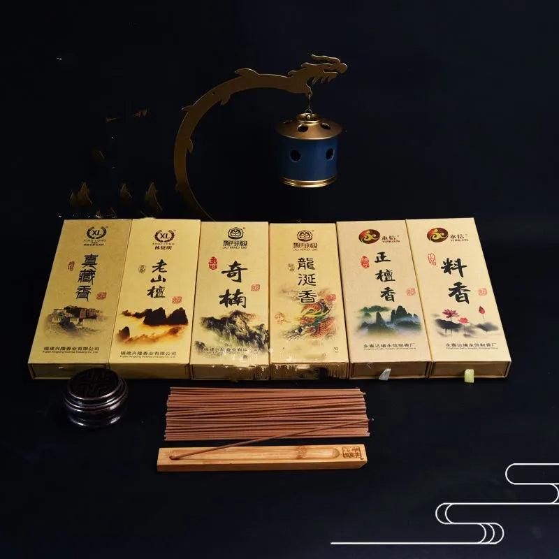 200Pcs Natural Sandalwood Agarwood Tibetan Incense Sticks