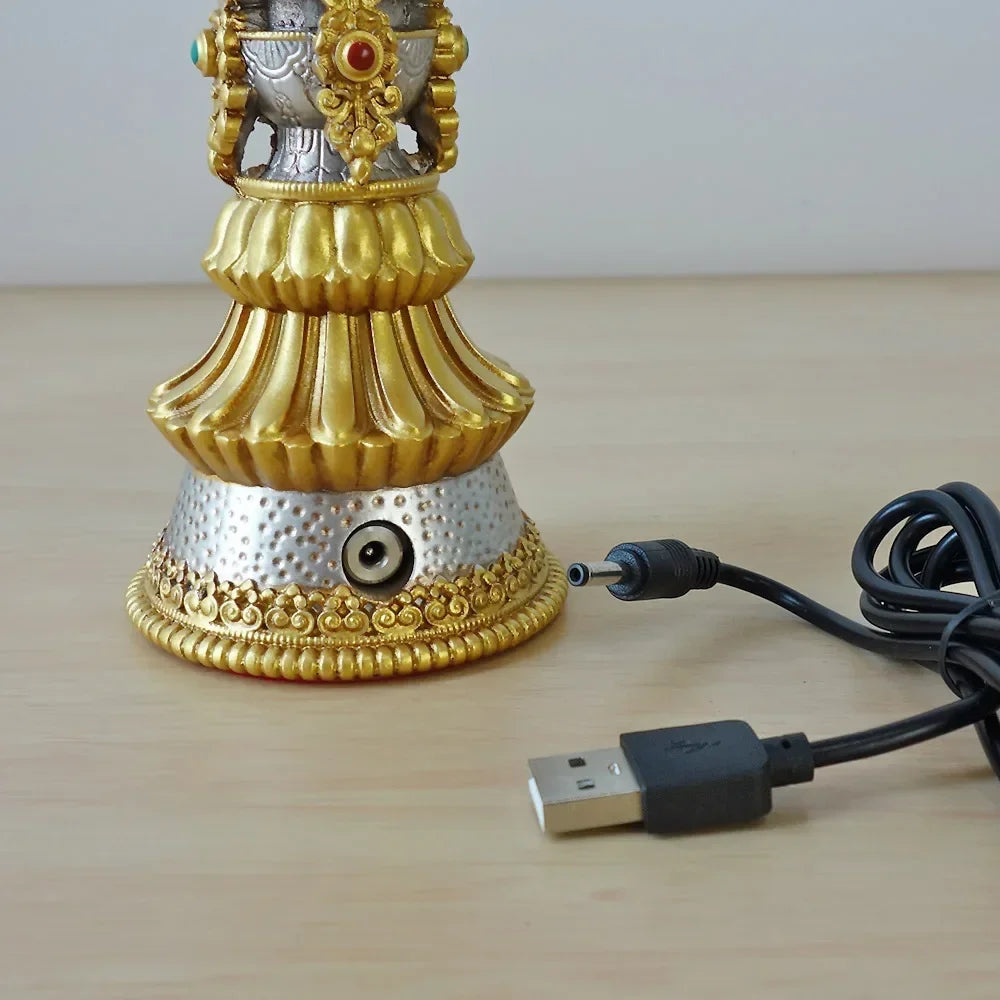 Tibetan Electronic Led Candle Butter Lamp