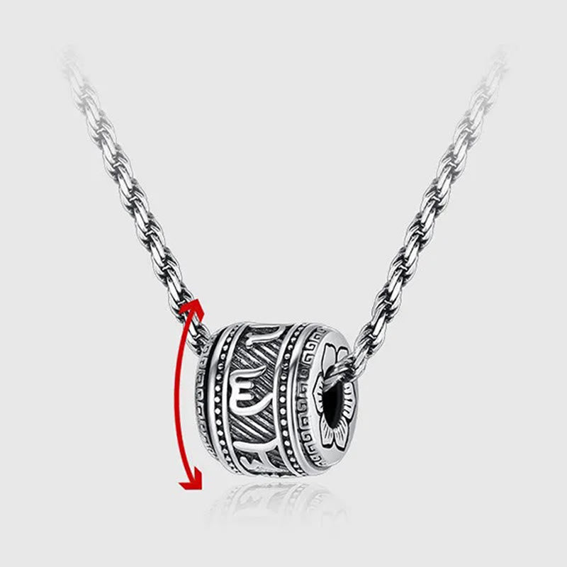 Tibetan mantra pendant — view 4