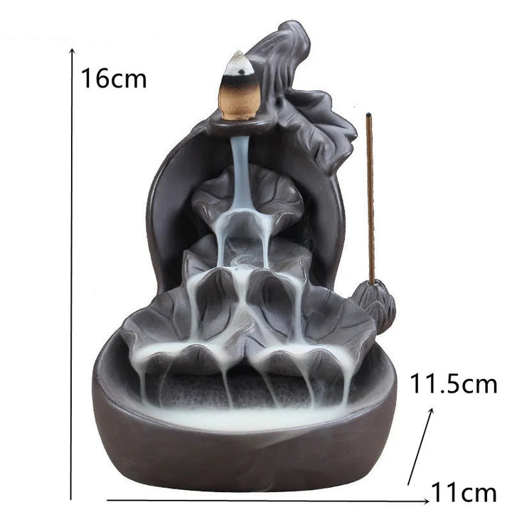 The Little Monk Censer Buddha Incense Holder Backflow Incense Burner