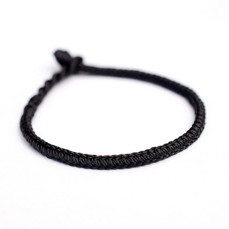 Handwoven Eight-Thread Knot Bracelet — view 9