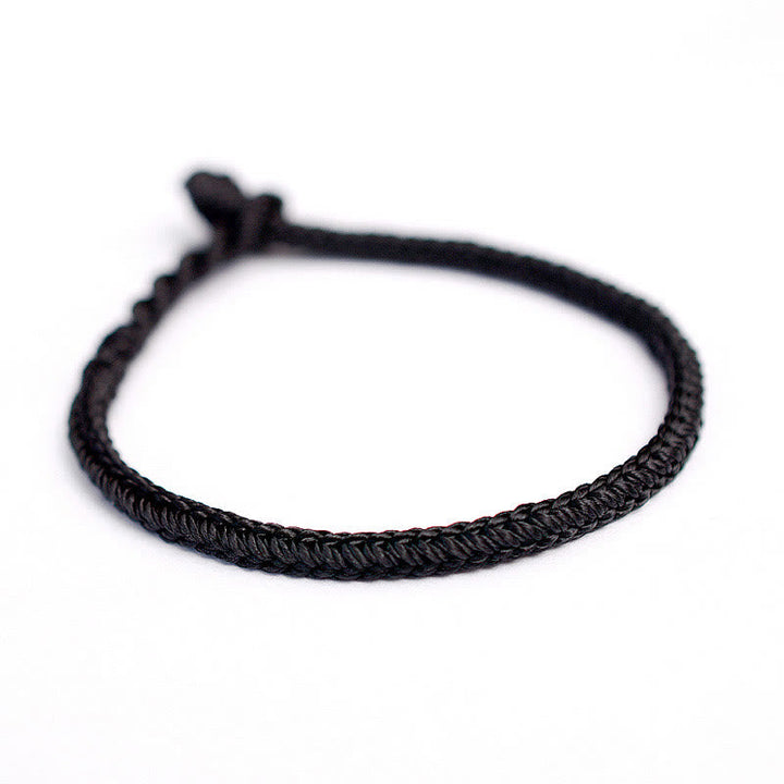 Handwoven Eight-Thread Knot Bracelet — view 9
