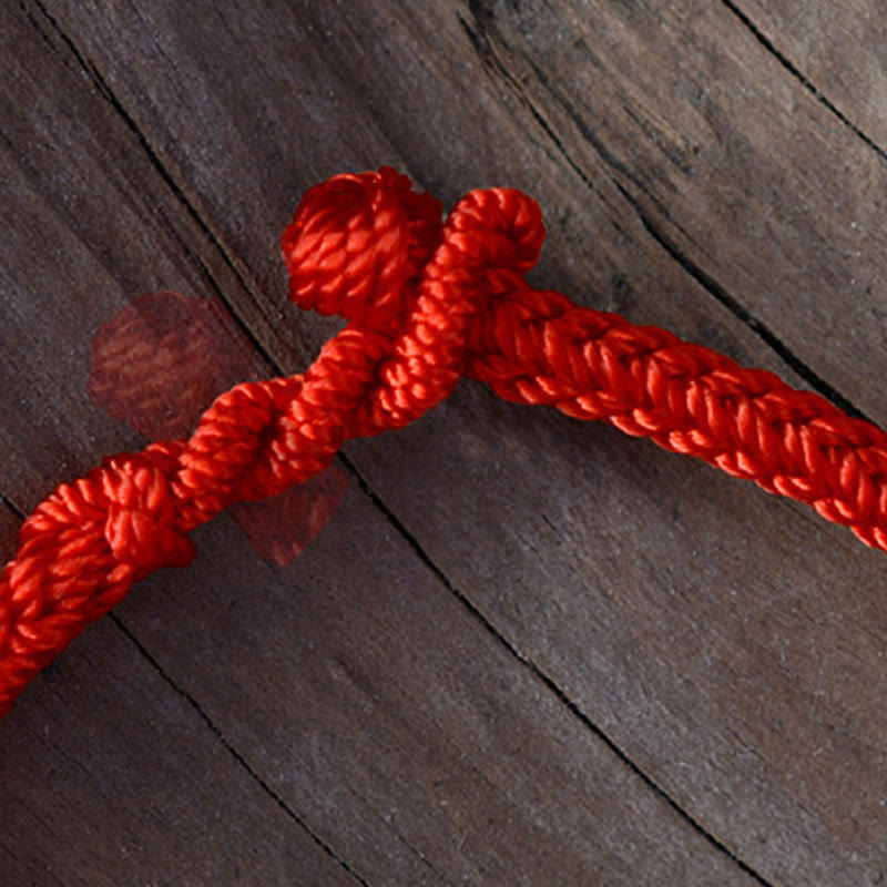 Handwoven Eight-Thread Knot Bracelet — view 5