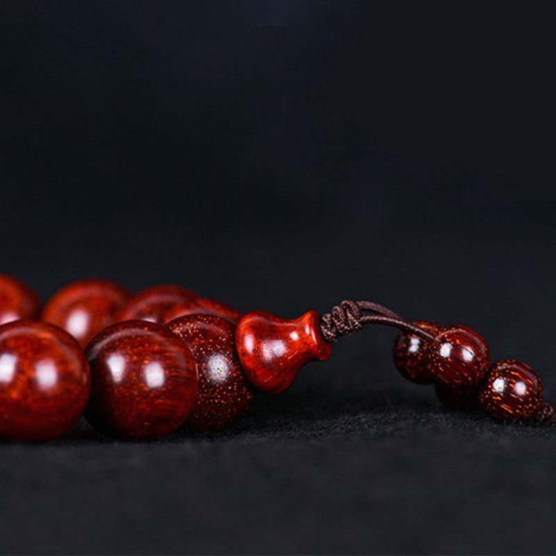 Tibetan red sandalwood bracelet — view 18