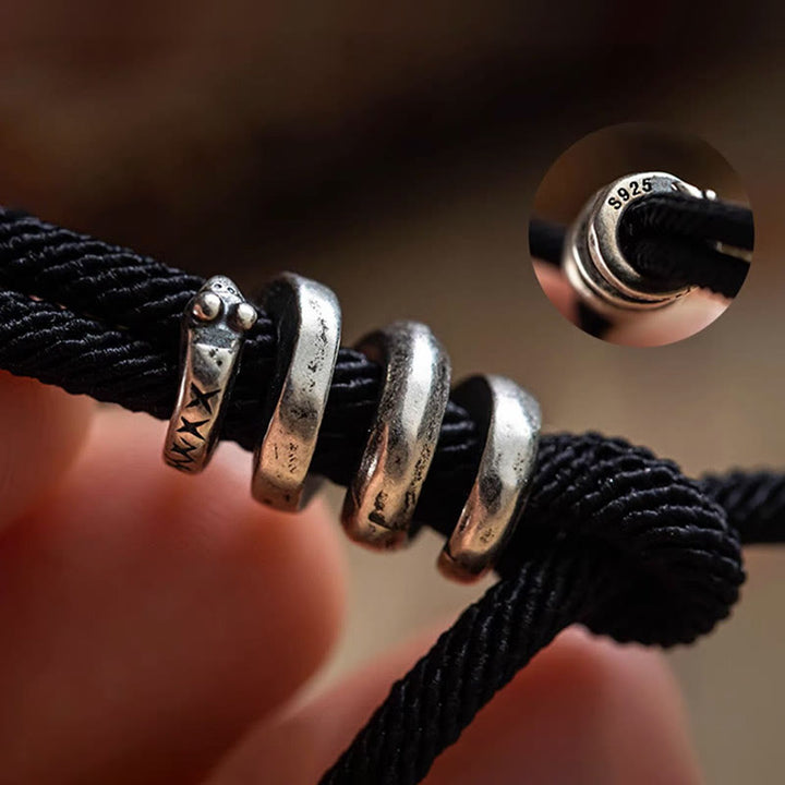 Tibetan mantra double-wrap bracelet — view 7