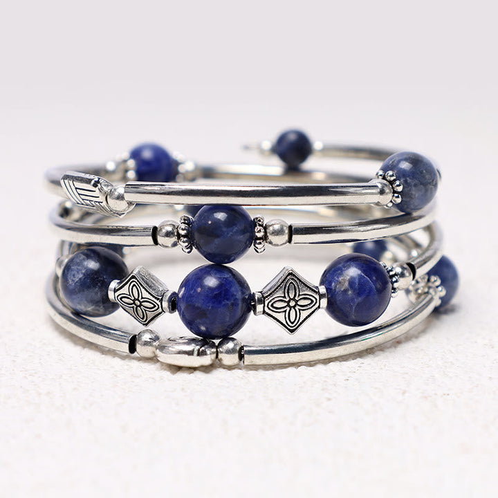 Tibetan turquoise bracelet — view 4
