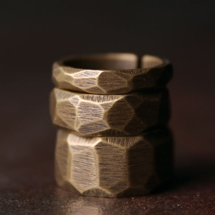 Tibetan simple copper ring — view 2