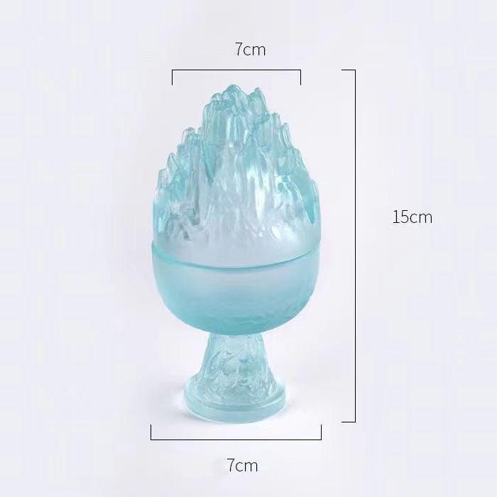 Handcrafted BOSHAN Colored Glaze Incense Burner