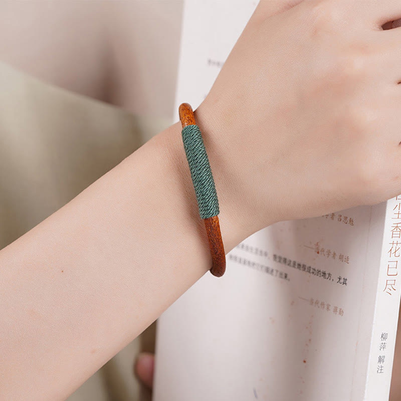 Five-element leather buckle bracelet — view 6