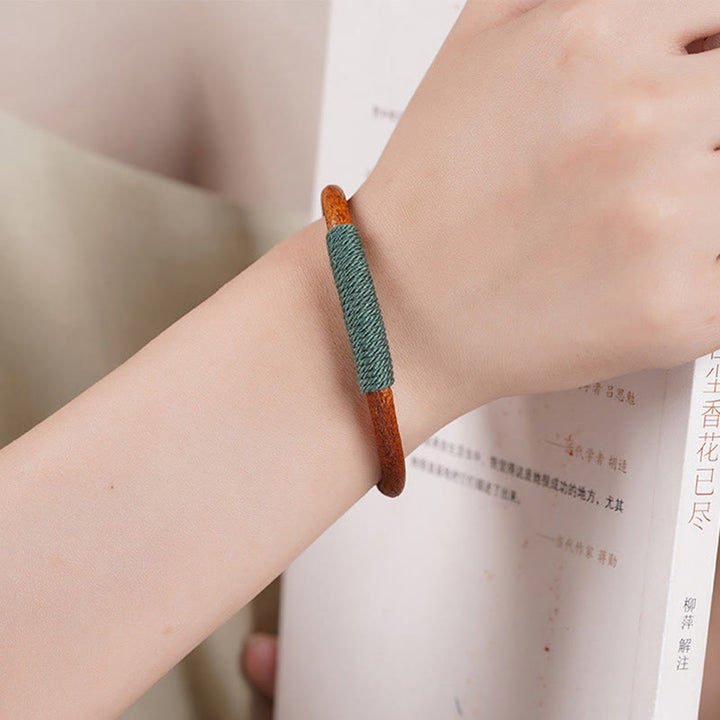 Five-element leather buckle bracelet — view 6