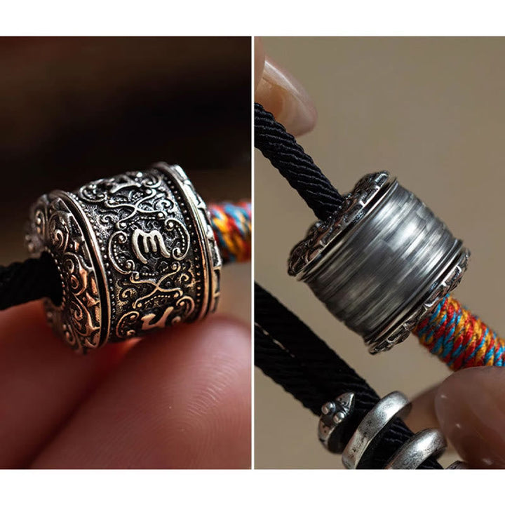 Tibetan mantra double-wrap bracelet — view 16