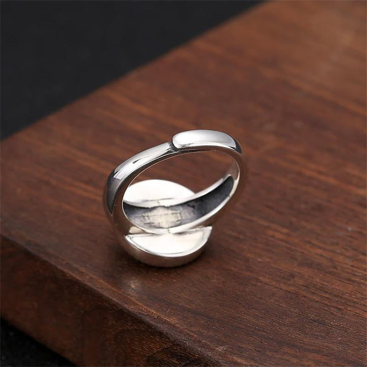 Tibetan mantra rotatable ring — view 7
