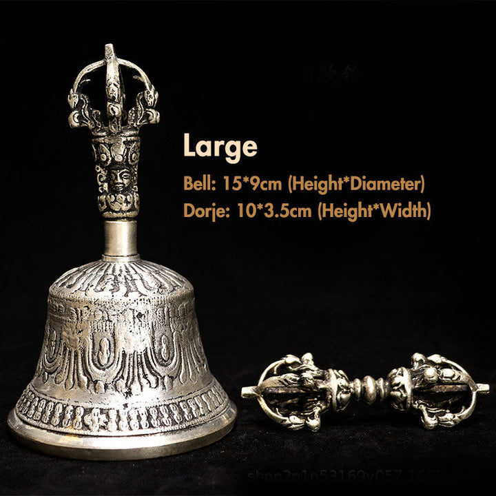 Tibetan Bell & Dorje Vajra Set — view 7