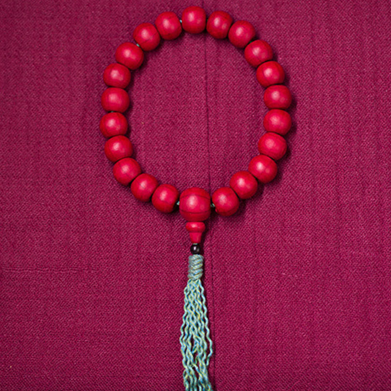 Abelia Biflora Wood Off Wrist Mala — product view 11