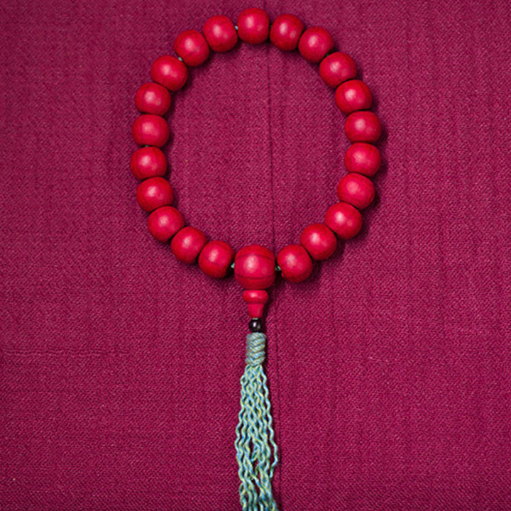 Abelia Biflora Wood Off Wrist Mala — product view 11
