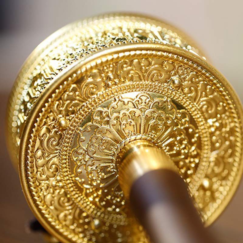 Tibetan sandalwood prayer wheel decoration — view 5