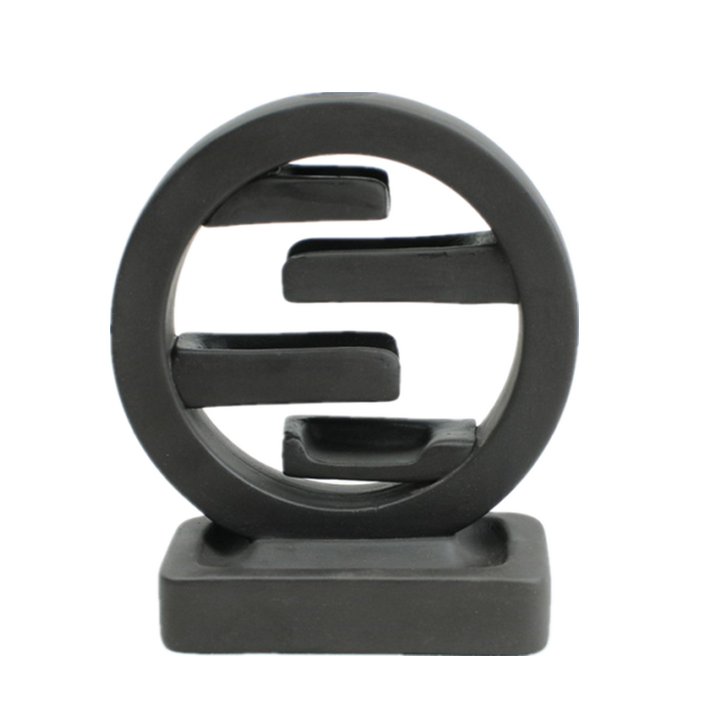 Square Incense Ceramic Backflow Incense Burner Creative Home Decor Incense Holder Censer Living Room Office Ornament