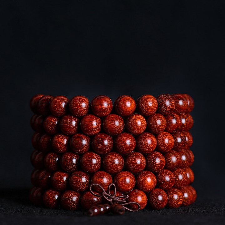 Tibetan red sandalwood bracelet — view 14