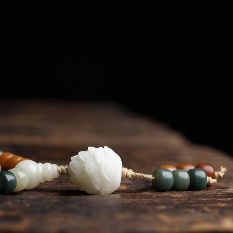 Bodhi Lotus Mala Necklace & Bracelet — product view 6