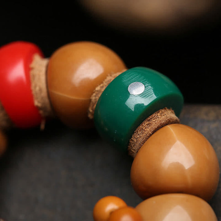 Bodhi Seed Avalokiteshvara Fu Character Tactile Meditation Beads — product view 10