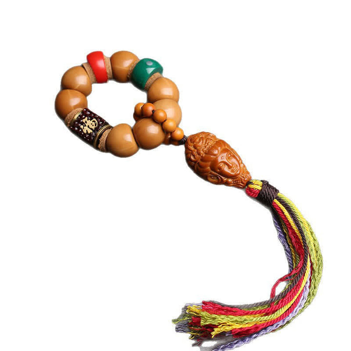 Bodhi Seed Avalokiteshvara Fu Character Tactile Meditation Beads — product view 11