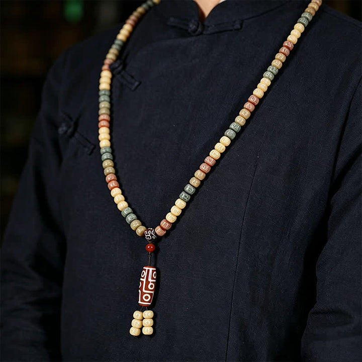 Bodhi Seed Hand-Woven Vintage 108-Bead Mala — product view 11