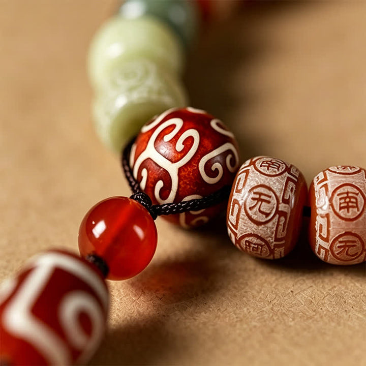 Bodhi Seed Hand-Woven Vintage 108-Bead Mala — product view 12