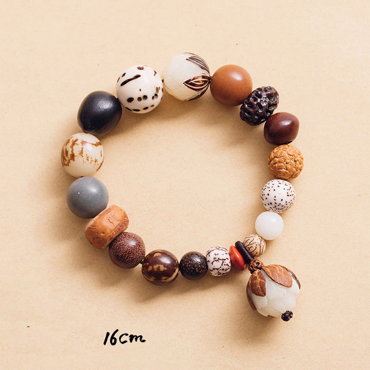 Bodhi Seed Lotus Wrist Mala — product view 8
