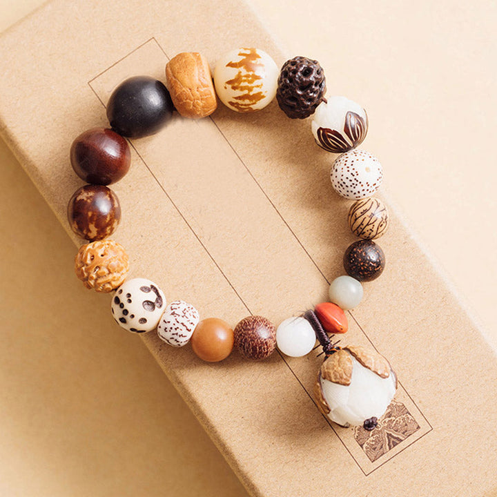 Bodhi Seed Lotus Wrist Mala — product view 12
