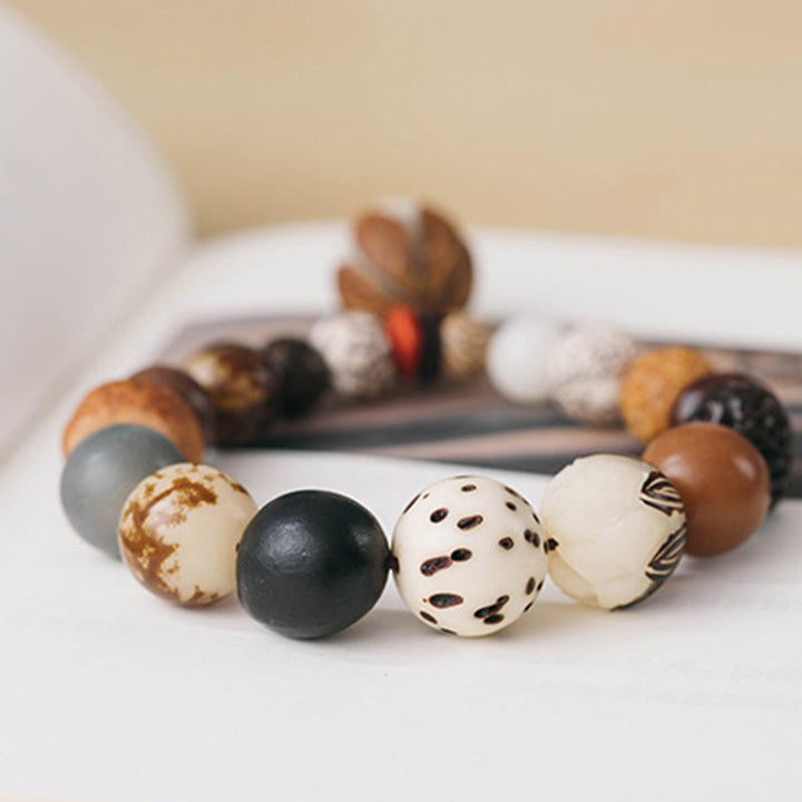 Bodhi Seed Lotus Wrist Mala — product view 14