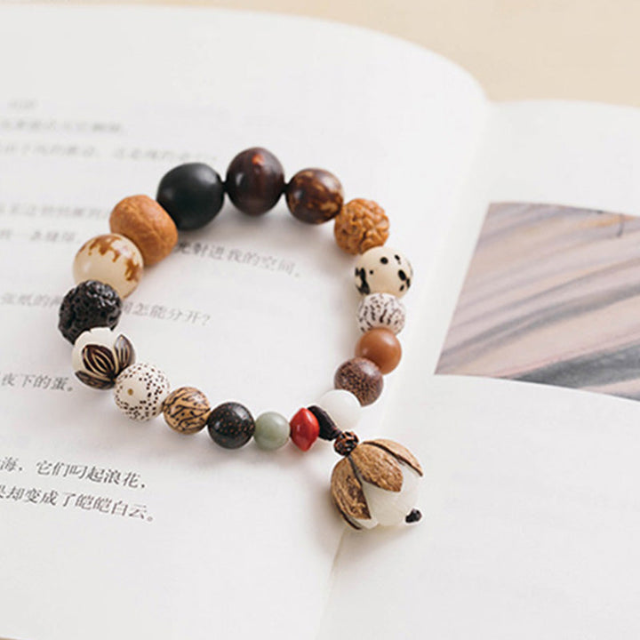 Bodhi Seed Lotus Wrist Mala — product view 16