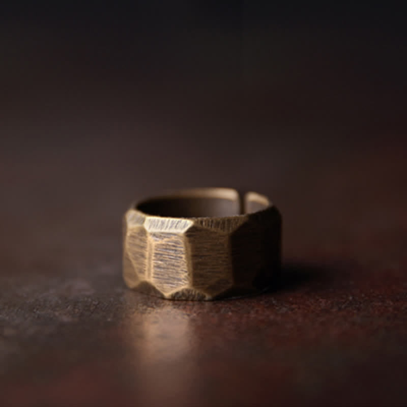 Tibetan simple copper ring — view 23