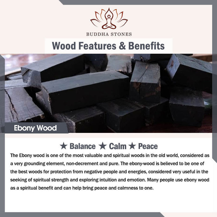 Tibetan ebony wood and copper bracelet — view 7