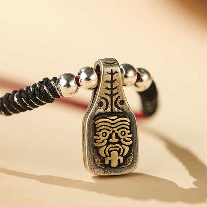 925 sterling silver Zakiram rope pendant — view 3