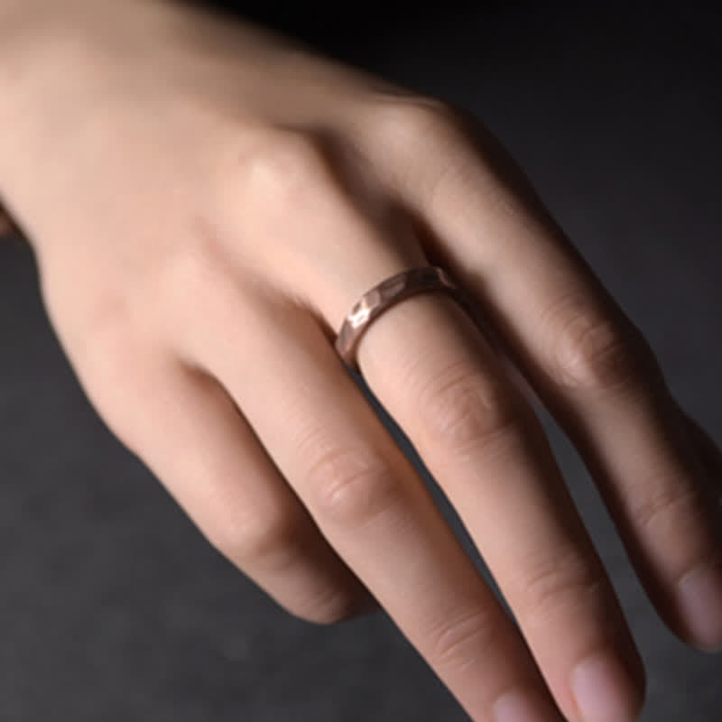 Tibetan simple copper ring — view 4
