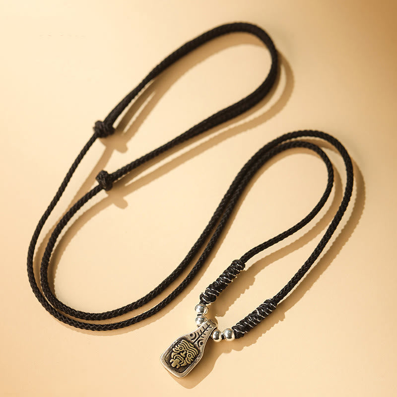 925 sterling silver Zakiram rope pendant — view 7