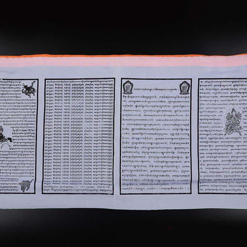 Five-color Windhorse prayer flags — view 21