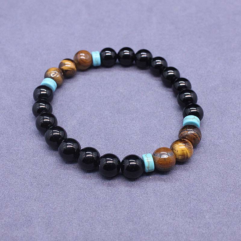 Tibetan Black Onyx Mala Set — view 5