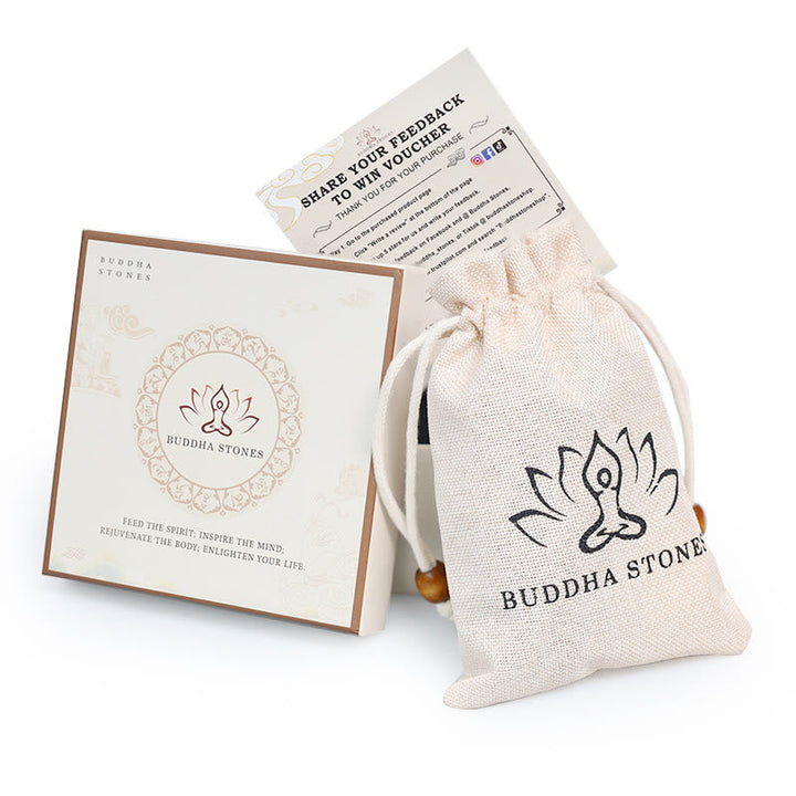 White Jade Bodhi Lotus Mala Harmony Necklace Bracelet