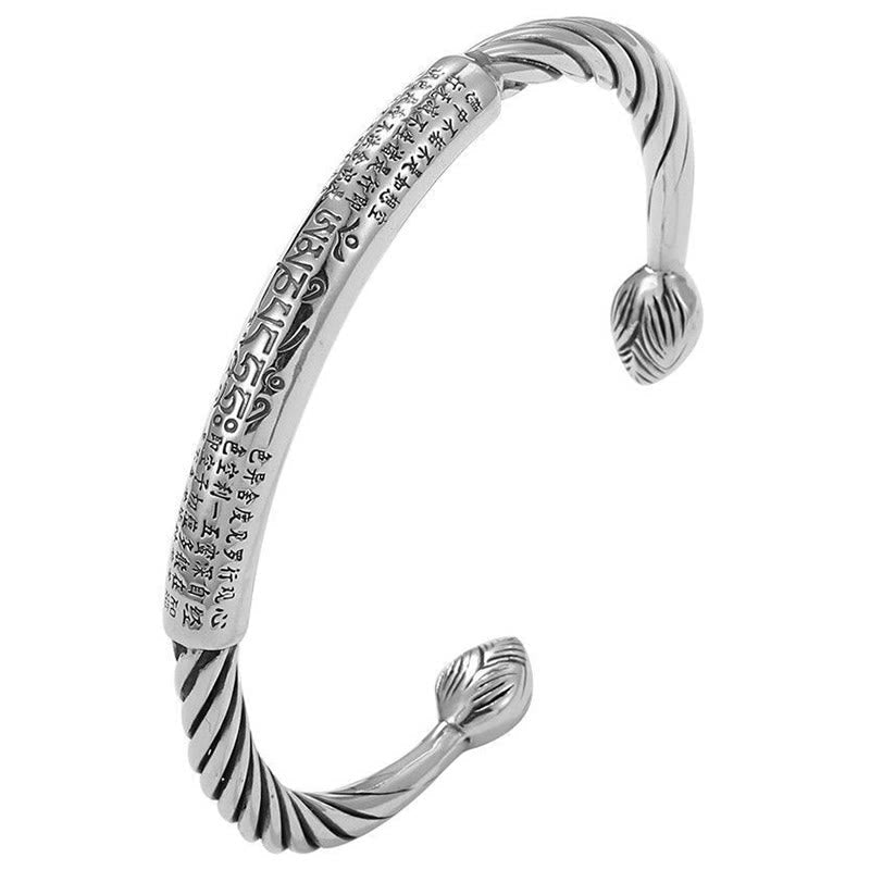 Om Mani Padme Hum copper cuff bracelet — view 11