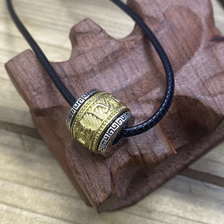 Tibetan mantra pendant — view 7
