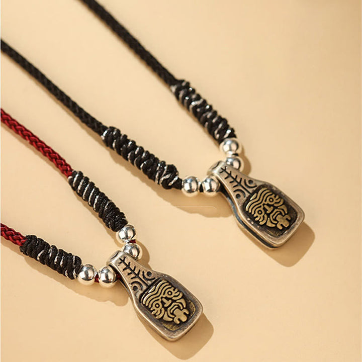 925 sterling silver Zakiram rope pendant — view 11