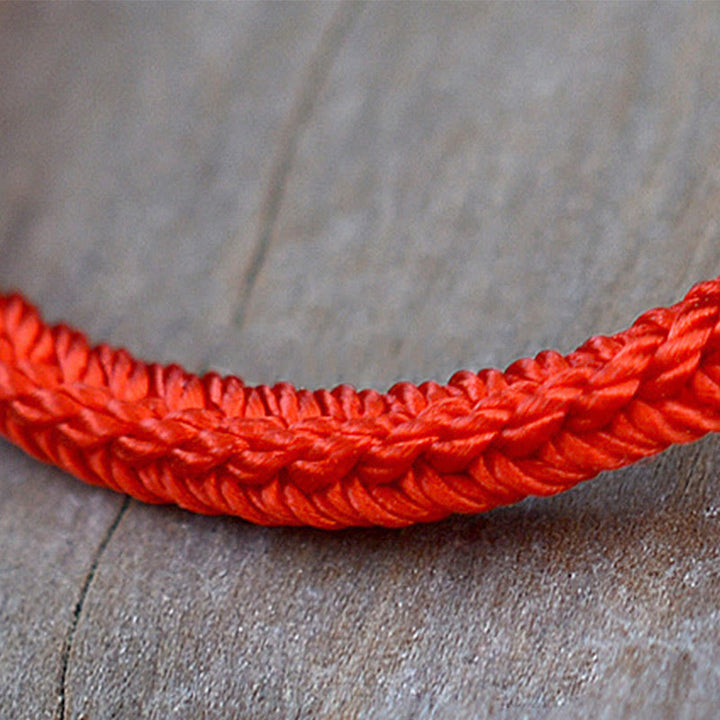 Handwoven Eight-Thread Knot Bracelet — view 6