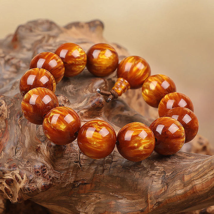 Golden Sea Willow Mala Bracelet — main product view